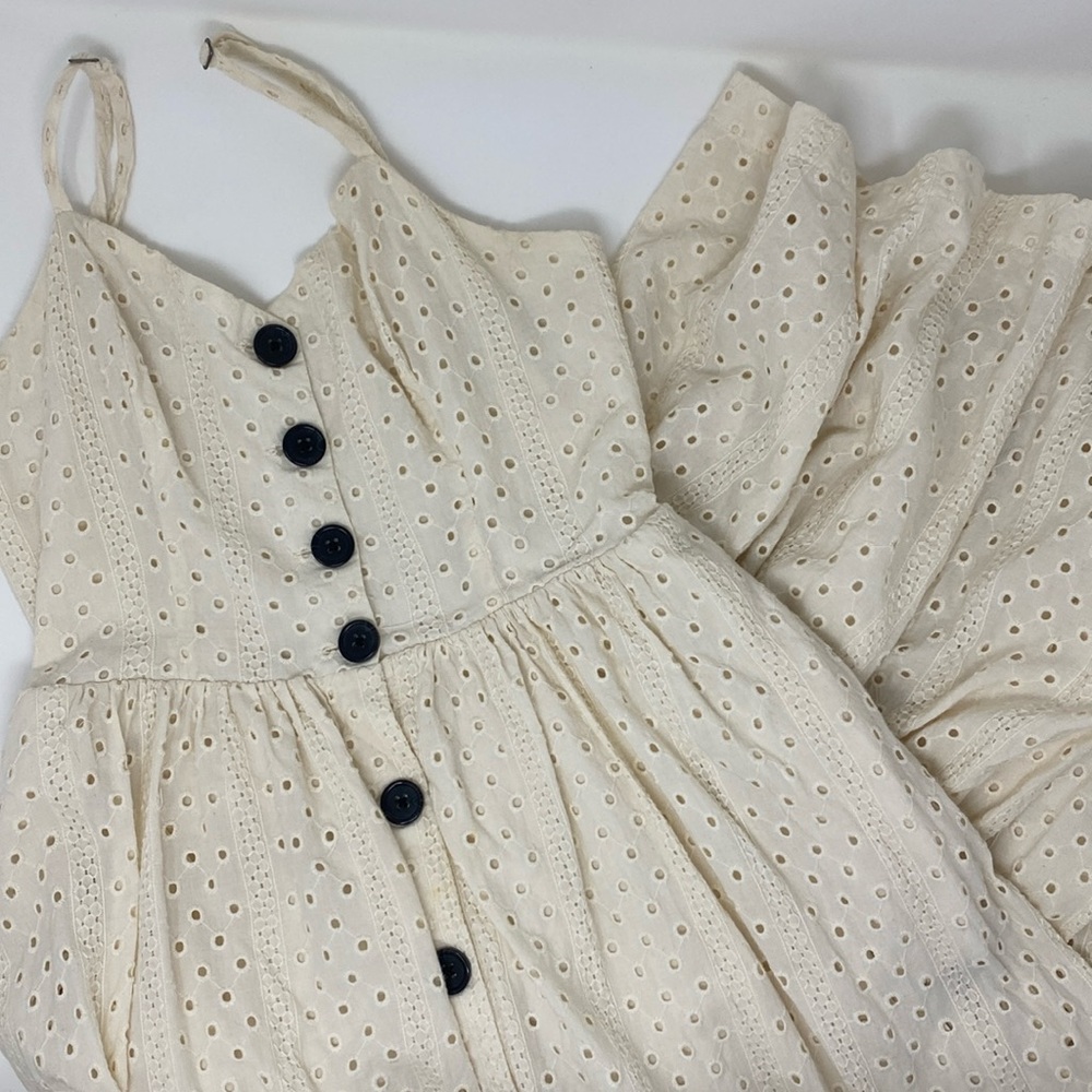 UO Cream Maxi Sundress